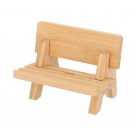 Portacellulare da scrivania in bambù Naturale