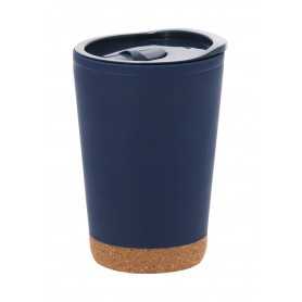 Tazza termica in RPP Blu scuro