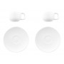 Set tazzine da caffè Bianco