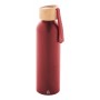 Borraccia in alluminio riciclato Rosso