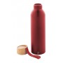 Borraccia in alluminio riciclato Rosso