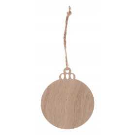 Decorazione natalizia, pallina Naturale
