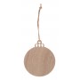 Decorazione natalizia, pallina Naturale