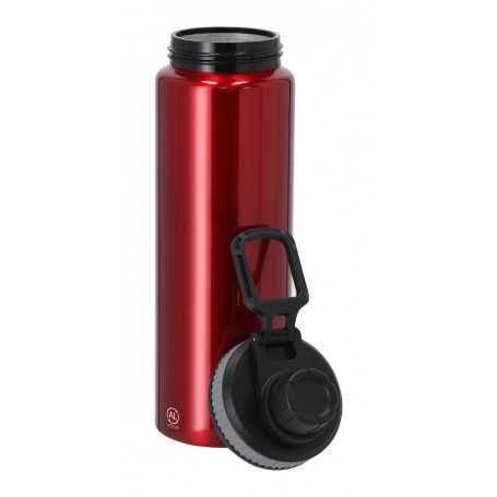 Borraccia in alluminio riciclato Rosso