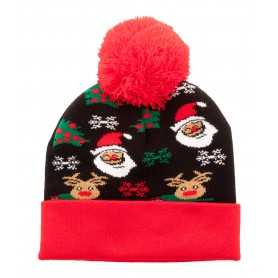 Cappellino invernale a tema natalizio Multicolore