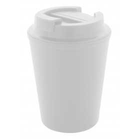 Tazza termica in RPP Bianco