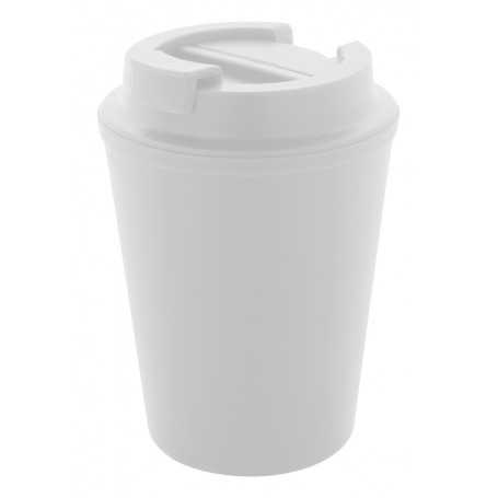 Tazza termica in RPP Bianco