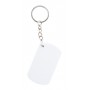 Portachiavi con tagliacarte Bianco