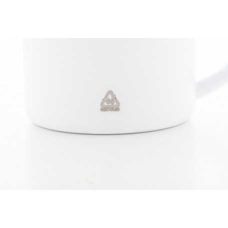 Mug in acciaio riciclato Bianco
