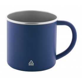 Mug in acciaio riciclato Blu