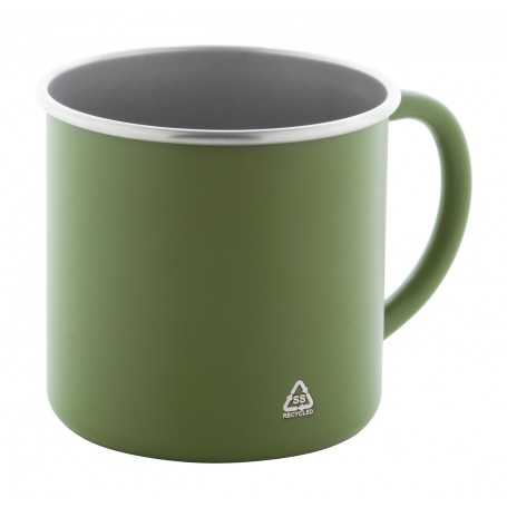 Mug in acciaio riciclato Verde