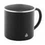 Mug in acciaio riciclato Nero