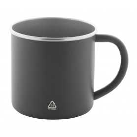 Mug in acciaio riciclato Grigio