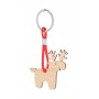 Portachiavi natalizio, renna Naturale