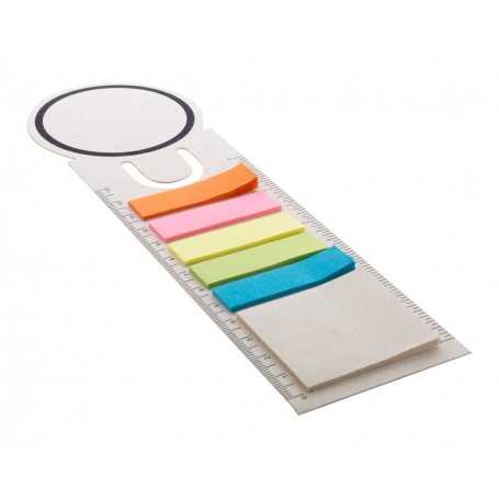 Segnalibro in riciclato cartone per il latte Bianco