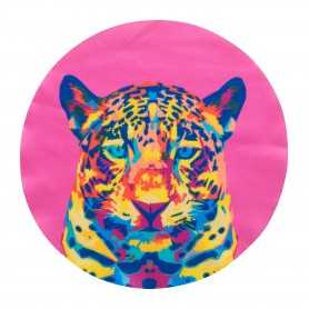 Pulisci occhiali personalizzabile, cerchio Bianco