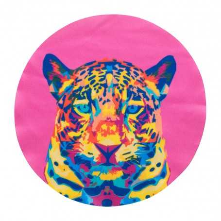 Pulisci occhiali personalizzabile, cerchio Bianco