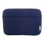 Custodia per computer portatile in tela riciclata Blu scuro