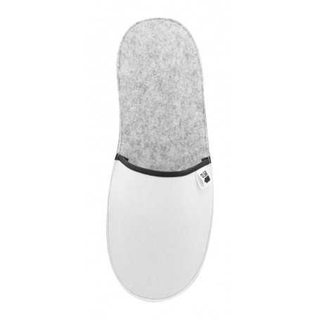 Pantofole personalizzabili in RPET Grigio