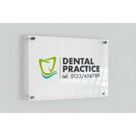 Targhe in Plexiglass Bianco