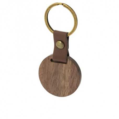 PORTACHIAVI DI LEGNO ROTONDO SAMOA 10743