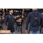 GREMBIULE COTONE CANVAS E POLIESTERE RICICLATO “SIBARITA” 10810