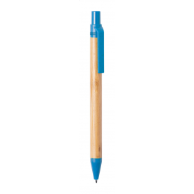 Penna a sfera in bambù AP722054-06 (blu)