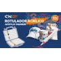 SET DI 12 PENNARELLI ACRILICI “KOLORIN” 10933