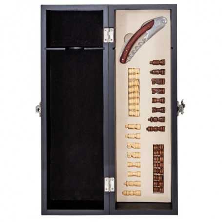 SET VINO + SCACCHI SABOYA 10914|Kit accessori per il vino|StampaFast
