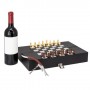SET VINO + SCACCHI SABOYA 10914|Kit accessori per il vino|StampaFast