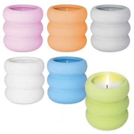 SET DI 6 CANDELE AROMATICHE “SHERA” 10912|Candele e cornici|StampaFast