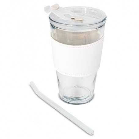 BICCHIERE 450 ML CON CANNUCCIA “DELICATESSEN” 10973|Bottiglie di vetro|StampaFast