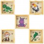SET DI 5 LABIRINTI IN LEGNO “JUNGLE” 10909||StampaFast