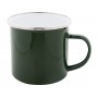 Mug in smalto Verde scuro
