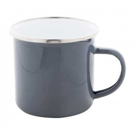 Mug in smalto Grigio