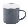 Mug in smalto Grigio