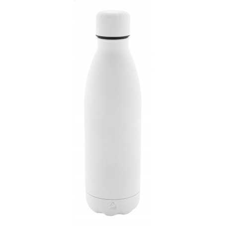 Borraccia in acciaio riciclato Bianco