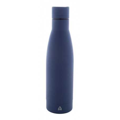 Borraccia in acciaio riciclato Blu scuro