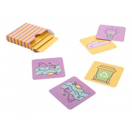 Gioco di memoria personalizzabile Bianco