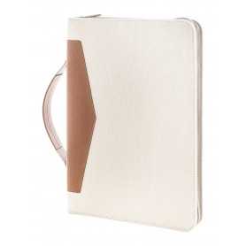 Portadocumenti in canvas riciclato Naturale