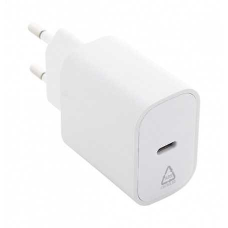 Caricatore da parete USB C in RABS Bianco