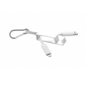 Cavo ricarica USB Argento