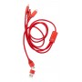 Cavo ricarica USB Rosso