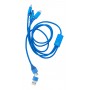 Cavo ricarica USB Blu