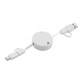 Caricatore USB C in RABS Bianco