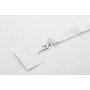 Lanyard in RPET portacellulare Bianco