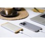 Power Bank Argento