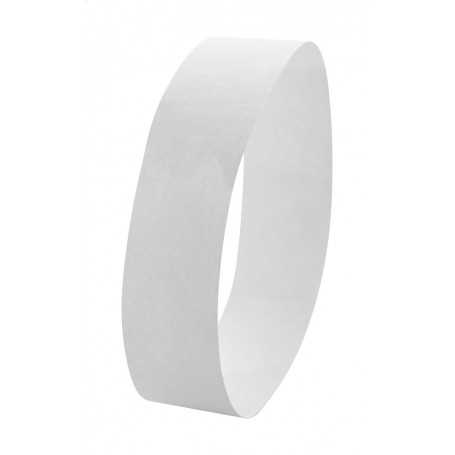 Braccialetti in tyvek (10 pz) Bianco