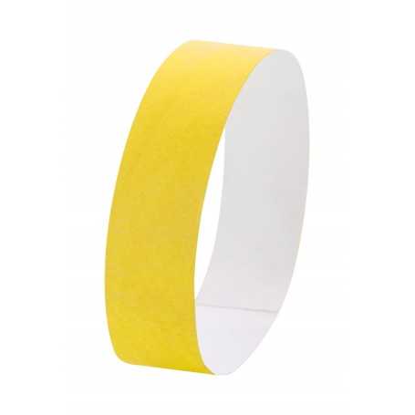 Braccialetti in tyvek (10 pz) Giallo