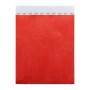 Braccialetti in tyvek (10 pz) Rosso
